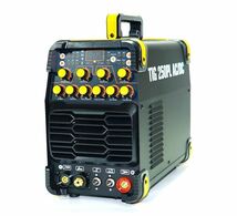 交流/直流 インバーター TIG溶接機 TIG250PL AC/DC！新型 高性能/高機能 パルス溶接 単相100V/200V共用 鉄・ステン・アルミも可！TIG250P!g_画像2