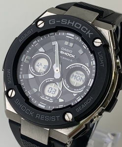 【1円出品】F0294 CASIO カシオ G-SHOCK Gショック 腕時計 G-shock GST-W300 5524 デジアナ ソーラー メンズ腕時計 ケース有 現状稼働品