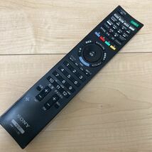 SONY ソニー リモコン　RMF-JD009　純正 テレビ KDL-65HX920 55HX920 46HX920 46HX820 40HX720等　①_画像1