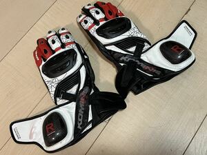 コミネ レーシンググローブ M 使用少ない KONINE /RSタイチ アルパインスターズ alpinestars バイク グローブ ナンカイ クシタニ