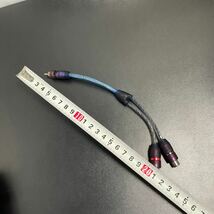 「T11_10N」FAST-BALANCE RCA１to 2 ケーブル　約22cm_画像4