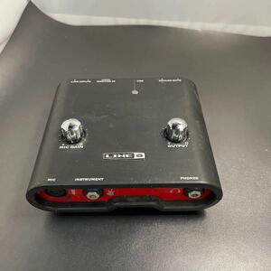 「U11_4T」LINE6 ライン6 TONE PORT UX1 オーディオインターフェース オーディオインターフェイス　動作未確認　本体のみ