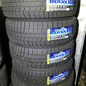 ダンロップ　ウィンターマックス　03 WM03 185/60R15 4本　シャトル アクア フィット ヤリス など　売切