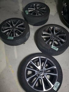 送料無料!! ベンツ E200クーペ 純正アルミ 245/45R18 275/40R18