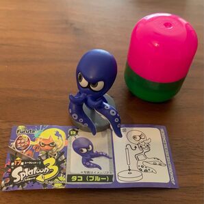 チョコエッグ スプラトゥーン3 12番タコ(ブルー)