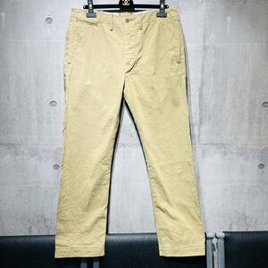 RRL ダブルアールエル LIMITED EDITION OFFICERS CHINO TROUSER ベージュ Double RL パンツ FIELD ボタンフライ 34×32 UE0018