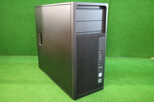 ▲102 HP Workstation【Z240】 Xeon E3-1230v5-3.4GHz/16GB/SSD 256GB ビデオカード欠品 ▲