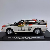 1/32　スロットカー　Audi　Quattro　アウディ　クワトロ　A2　Rally　1000　Lagos　1983_画像4