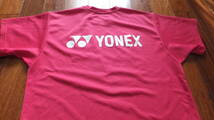 訳アリ ヨネックス Yonex 軟式テニス 静岡大会 記念 Tシャツ サイズ M_画像2