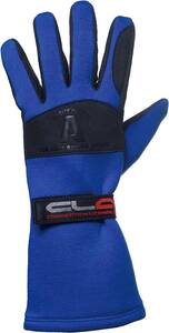 CLA перчатка для гонок Trial голубой M