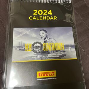 卓上カレンダー カレンダー 2024 ピレリ 車 タイヤ PIRELLI pirelli 非売品 レア 
