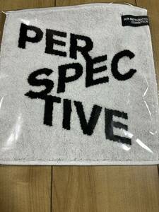 松本潤　展覧会　jun matsumoto exhibition PERSPECTIVEミニタオル　タオル ロゴ　会場限定　嵐　arashi mint tablet silver