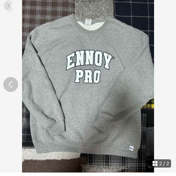 The Ennoy Professional COLLEGE SWEAT エンノイ