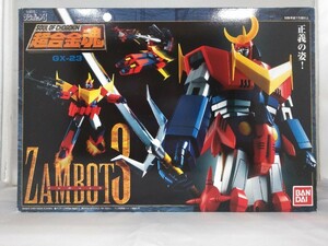 中古美品 超合金魂 ザンボット３