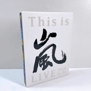 23【中古】This is 嵐 LIVE 2020 12.31 収納BOX Blu-ray 写真集 ARASHI アイドル ブルーレイディスク 2枚組 フォトブック 現状品