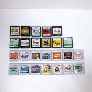 43【中古】Nintendo DS 3DS ソフトのみ まとめ売り ニンテンドー ゲームソフト ポケモン マリカー とびだせどうぶつの森 他 現状品