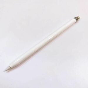309☆中古☆ Apple Pencil アップル ペンシル 第1世代 A1603 ホワイト iPad用アクセサリー 周辺機器 キャップ欠品 動作未確認 現状品