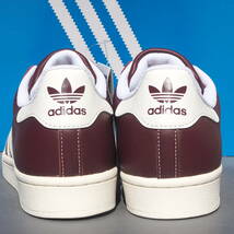 デッド!! US11 / 29cm 新品 20年製 限定 adidas SUPERSTAR スーパースター ワインレッド FY3010 金ベロ 天然皮革_画像4