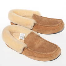 美品!! US 9 / 27cm UGG ムートン ボア ローファー スリッポン_画像1