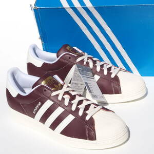  dead!! 30cm new goods 20 year made limitation adidas SUPERSTAR super Star wine red FY3010 gold Velo natural leather 