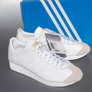 デッド!! 希少!! 新品 US 9 1/2/ 27.5cm 日本企画 20年adidas カントリー COUNTRY OG 白ｘ白 レザー 天然皮革