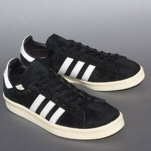 美品!! 20年製 US 8 / 26cm adidas キャンパス80s 黒 BLACK スエード CAMPUS 80s 天然皮革 その②