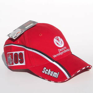 デッド!! 新品 MICHAEL SCHUMACHER ミハエルシューマッハ F1 キャップ 帽子 ミハエル・シューマッハ ②