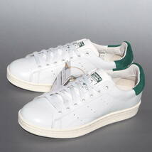 デッド!! 希少!! 新品 US 7 ・25cm 2022年製 adidas STAN SMITH H スタンスミス ハイレット 白ｘ緑 天然皮革_画像2