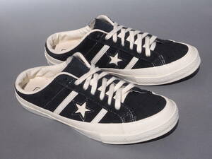 レア!! US 8.5 / 27cm 限定 converse star&bars JACKSTAR CLOGS ジャックスター クロッグ サンダル 黒 ワンスター mule