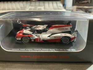 スパーク Spark 1/87 87S157 トヨタ Gazoo Racing TS050 ハイブリッド ル・マン2020年 総合２位 M.コンウェイ/小林可夢偉/J.-M.ロペス