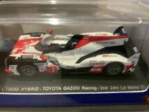 スパーク Spark 1/64 Y134 トヨタ Gazoo Racing TS050 ハイブリッド ル・マン2018年 総合２位 M.コンウェイ/小林可夢偉/J.-M.ロペス_画像6