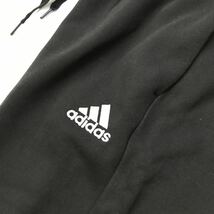 ♯003 新品【メンズO/ウエスト83〜86cm】 黒 adidas ゴルフにお勧め アディダス スウェット ジョガーパンツ テーパード フリース 裏起毛_画像2