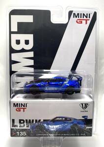 1/64★MINI-GT★LBWK直営店限定ブリスターパック★LB★WORKS 日産 GT-R Type 2★R35★スタンス