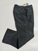 4244】新品4.3万【INCOTEX / インコテックス　30　秋冬モデル　SLIM FIT　定番SLACKS　ウォッシュド加工ストレッチパンツ】ダークグレー_画像5