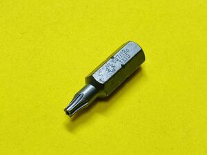 Wera 【ビット】〈066500〉867/1BO ビット TORXイジリ止め穴付　TX10×25mm