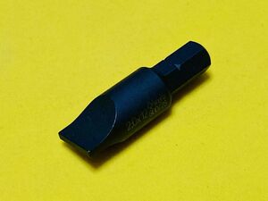 Wera 【ビット】〈072125〉800/2S ビット マイナス 2.0×12×41mm（シャンク径：5/16インチ）