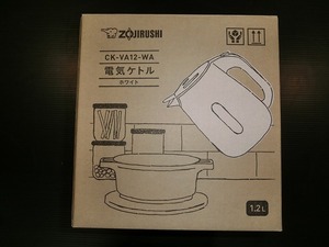 !! Zojirushi (ZOJIRUSHI) electric kettle CK-VA12-WA white 1.2L[5L25]!!