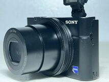 SONY ソニー Cybe-shot サイバーショット DSC-RX100コンパクトデジタルカメラ 32GBメモリ 革ケース_画像3