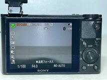 SONY ソニー Cybe-shot サイバーショット DSC-RX100コンパクトデジタルカメラ 32GBメモリ 革ケース_画像5