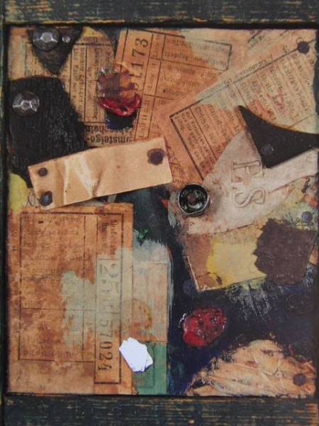 Kurt Schwitters, Mertz 1C-Doble imagen, Libro de arte raro, Nuevo marco incluido, En buena condición, gastos de envío incluidos, y321, Cuadro, Pintura al óleo, Pintura abstracta