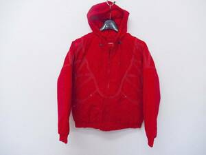 新品未使用 Supreme Zig Zag Stitch Puffy Jacket ダウンジャケット RED 赤 サイズ：S