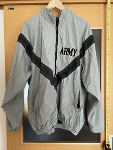 中古 アメリカ軍ARMY ナイロンジャケット IPFU ウィンドブレーカー XLRAGE LONG