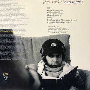 Pase Rock grey matter 12インチ LP レコード 5点以上落札で送料無料Z