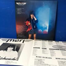 浜田麻里 ROMANTIC NIGHT ジャパメタ女王 LP レコード 5点以上落札で送料無料Z_画像3