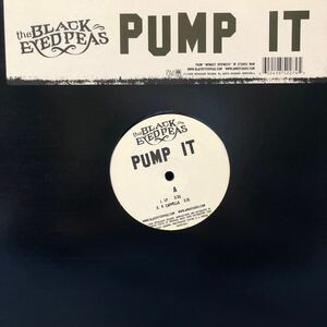 ブラック・アイド・ピーズ the BLACK EYED PEAS PUMP IT 12インチ LP レコード 5点以上落札で送料無料Z