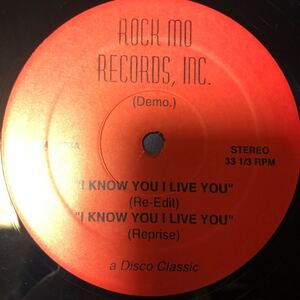 Chaka Khan チャカ・カーン I Know You I Live You 12インチ LP レコード 5点以上落札で送料無料Z