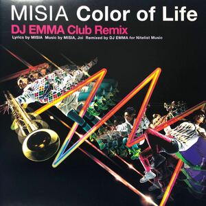 MISIA Color of Life DJ EMMA Club Remix 12 -inch LP record 5 point and more successful bid free shipping Z