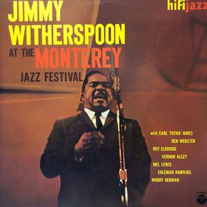 Jimmy Witherspoon ジミー・ウィザースプーン アット・モンタレイ LP レコード 5点以上落札で送料無料Z