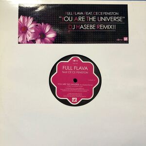 Full Flava Feat. Ce ce peniston You Are The Universe DJ HASEBE REMIX 12インチ LP レコード 5点以上落札で送料無料Z