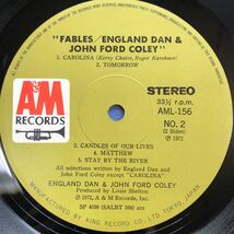 イングランド・ダンとジョン・フォード シーモンの涙 LP 見開きジャケット レコード 5点以上落札で送料無料Z_画像6